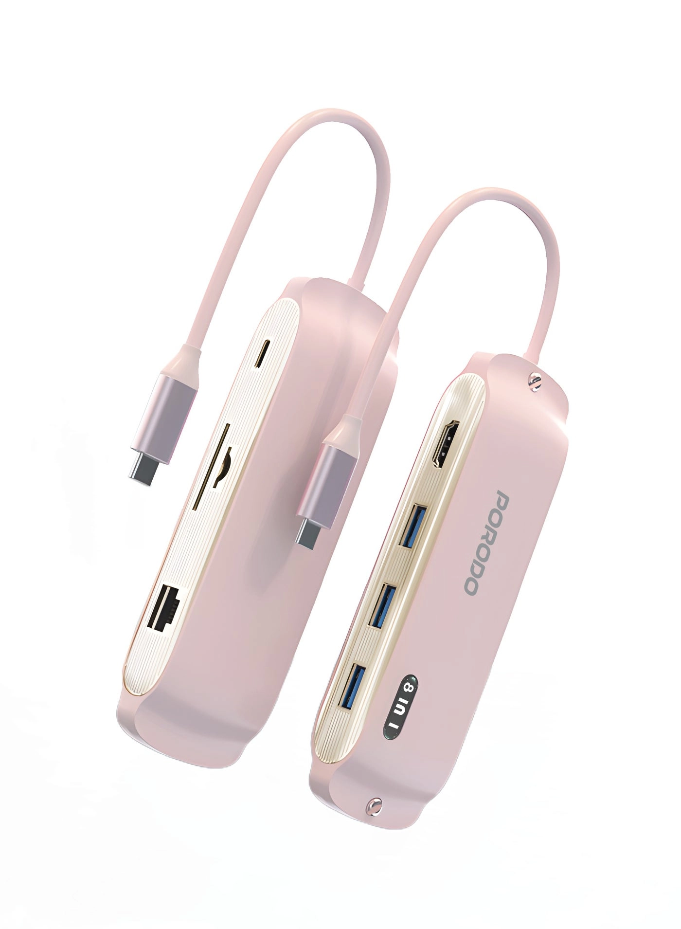 8-in-1 Multi-Port USB Hub