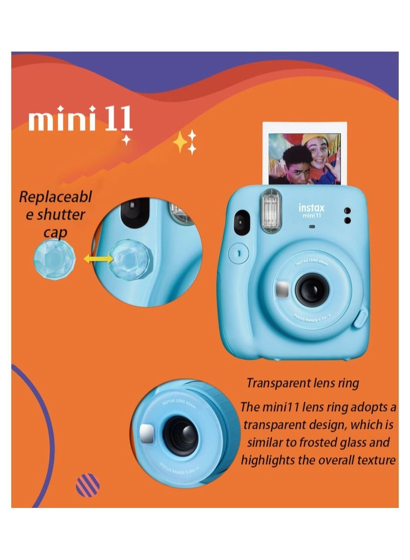 Mini 11 - Sky Blue + Film - Pack of 20