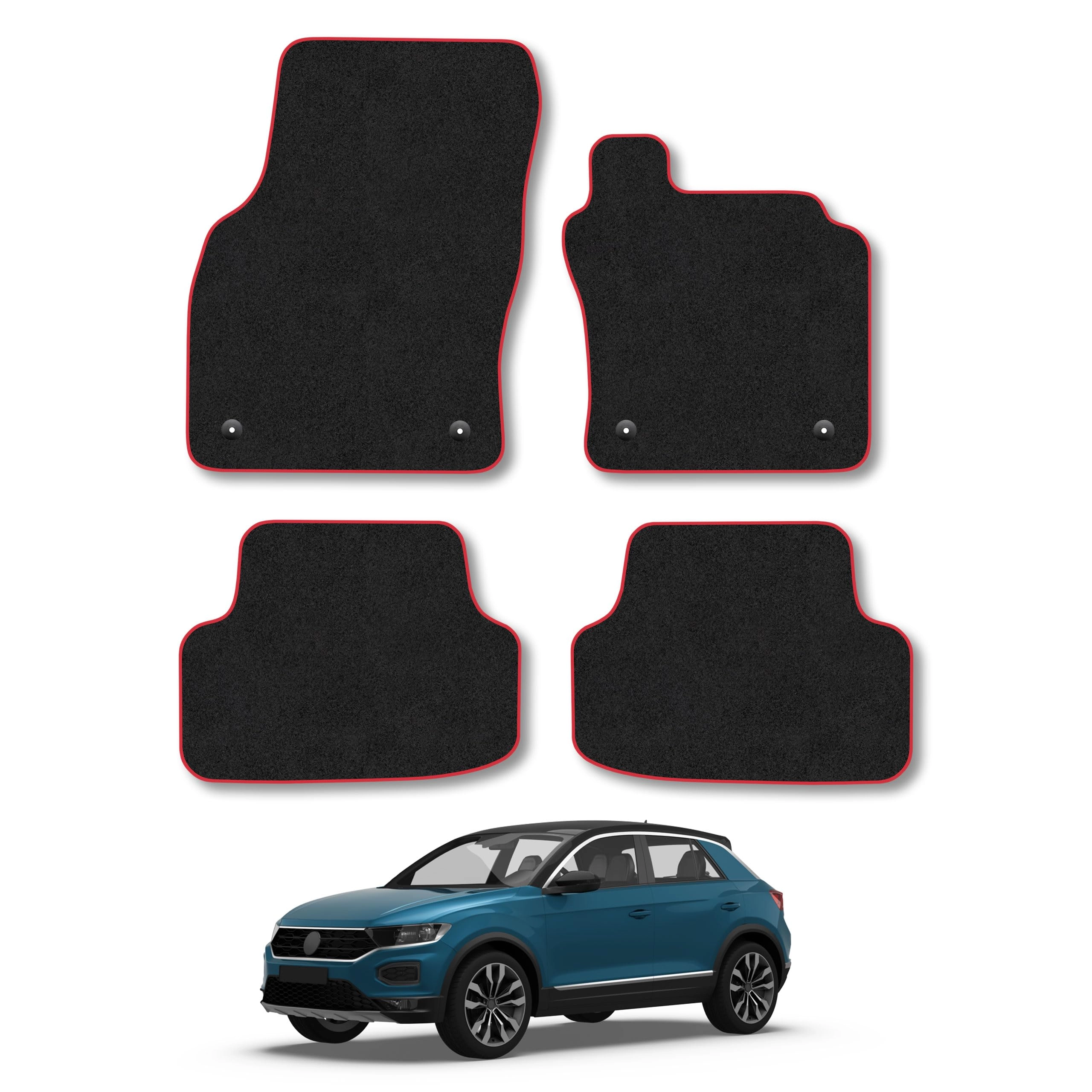 car mat co T-Roc - 2017+ Front Rear