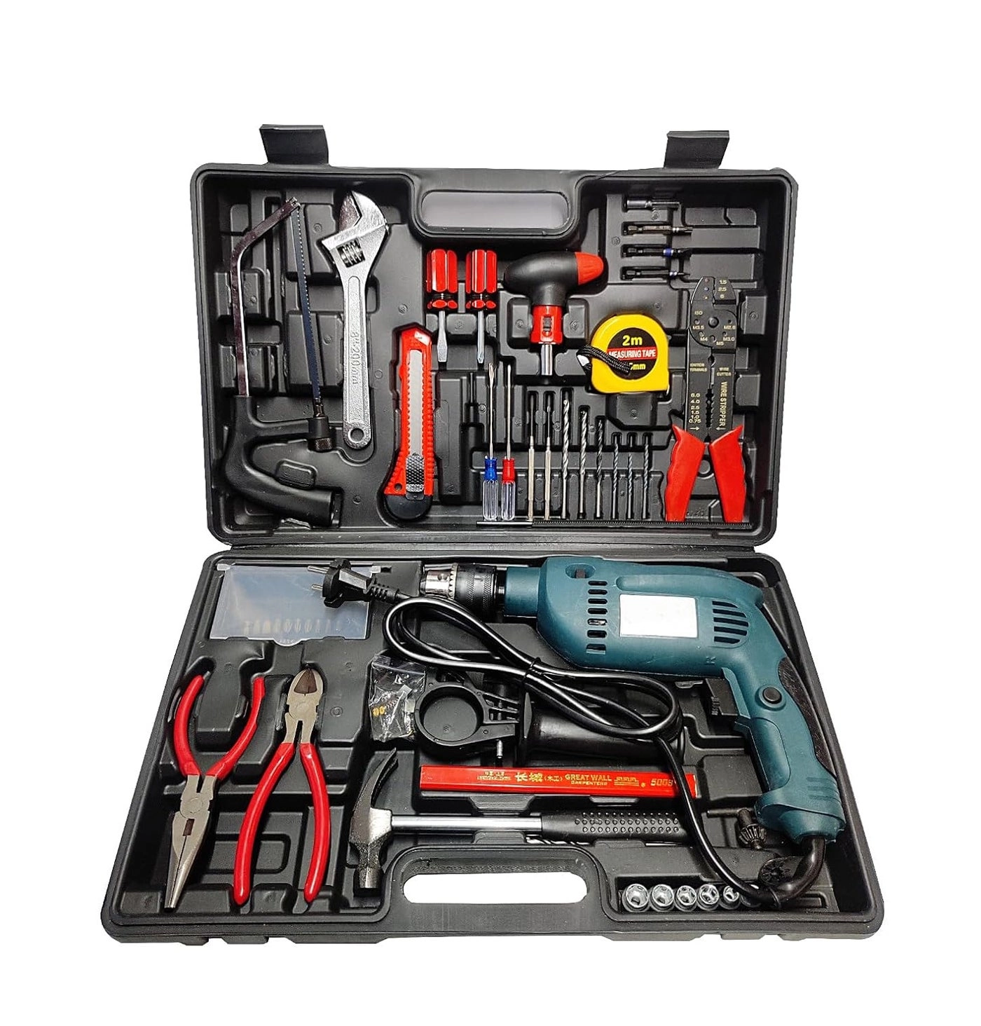 Shopper52 DRLTOOLSETN1 - 13mm 750W 101 Accessories