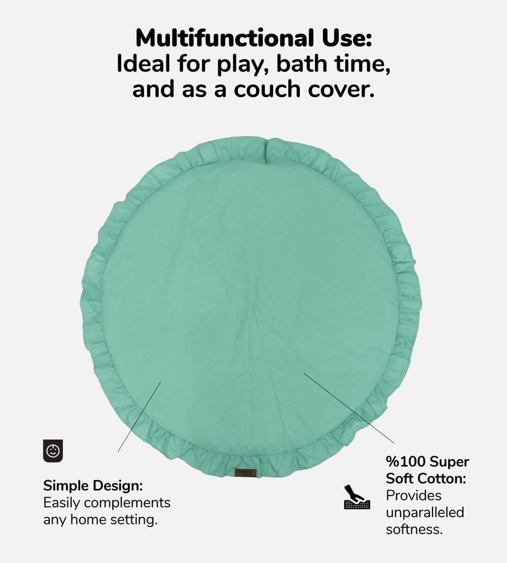 Camper Round Play Mat - 0 month