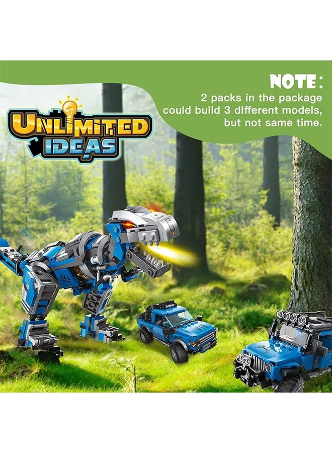 Dinosaur Building Block Toys - 375 pcs