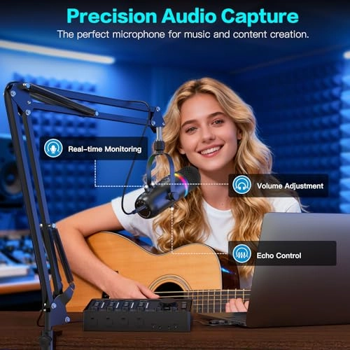 K66 USB Microphone Bundle