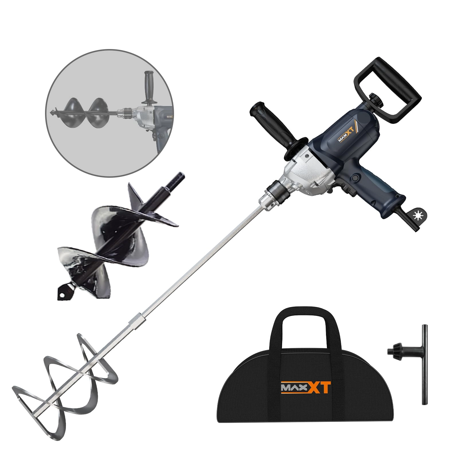 MAXXT Motor Drill Mixer - 9A 1/2-inch 600 RPM