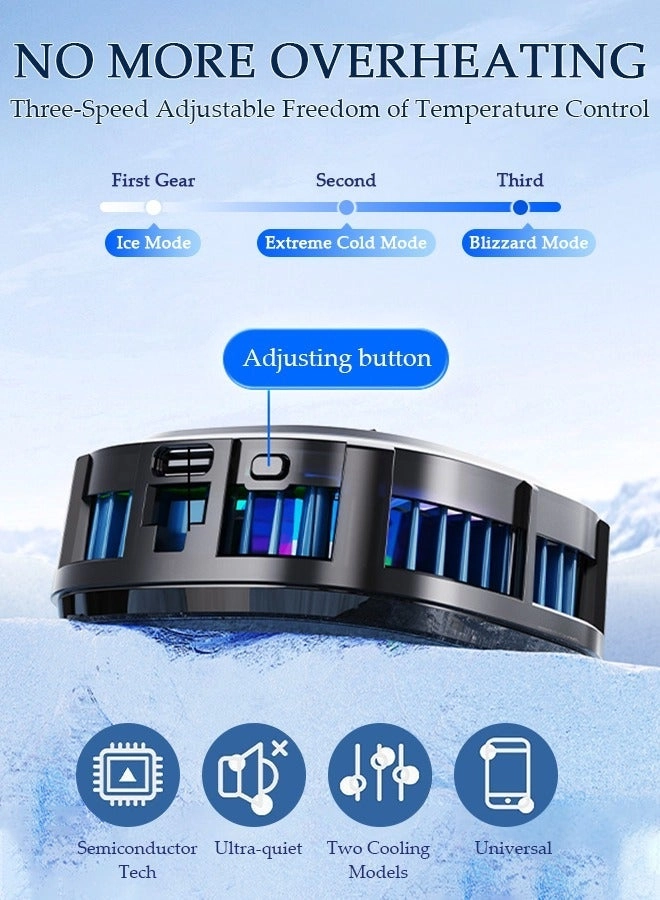 DU4502 - Magnetic Phone Cooler Fits iPhone & Android