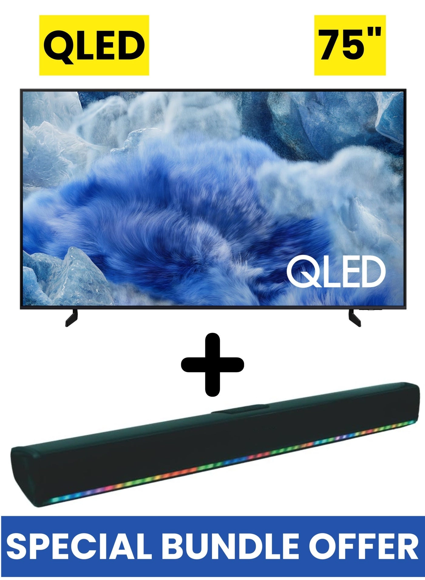 Samsung 75Q8F+SOUNDBAR - 75 in
