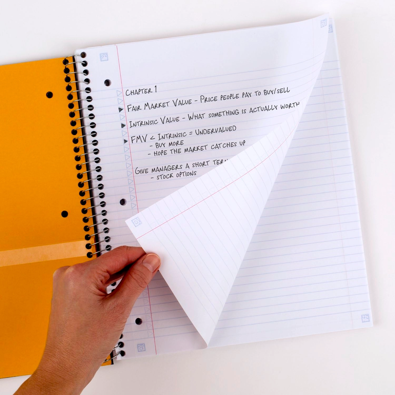 Spiral Notebook 8-1/2" x 11" Spiral - Lined 100 Sheets