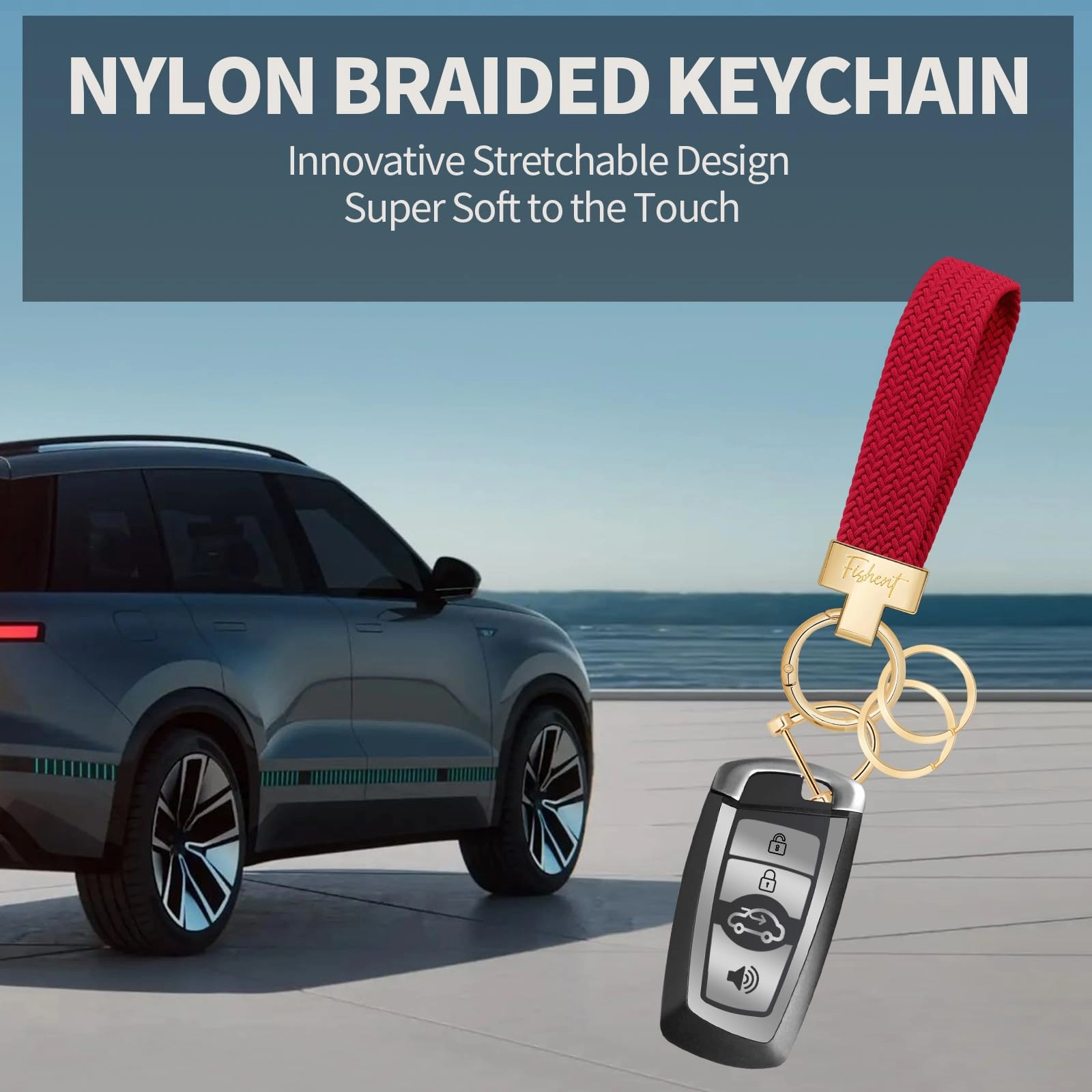 Stretchy Car Keychain - Fun