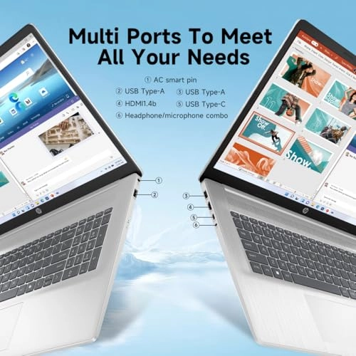 17.3 inch Touchscreen Laptop - Ryzen 5 7430U 32GB DDR4 2TB SSD