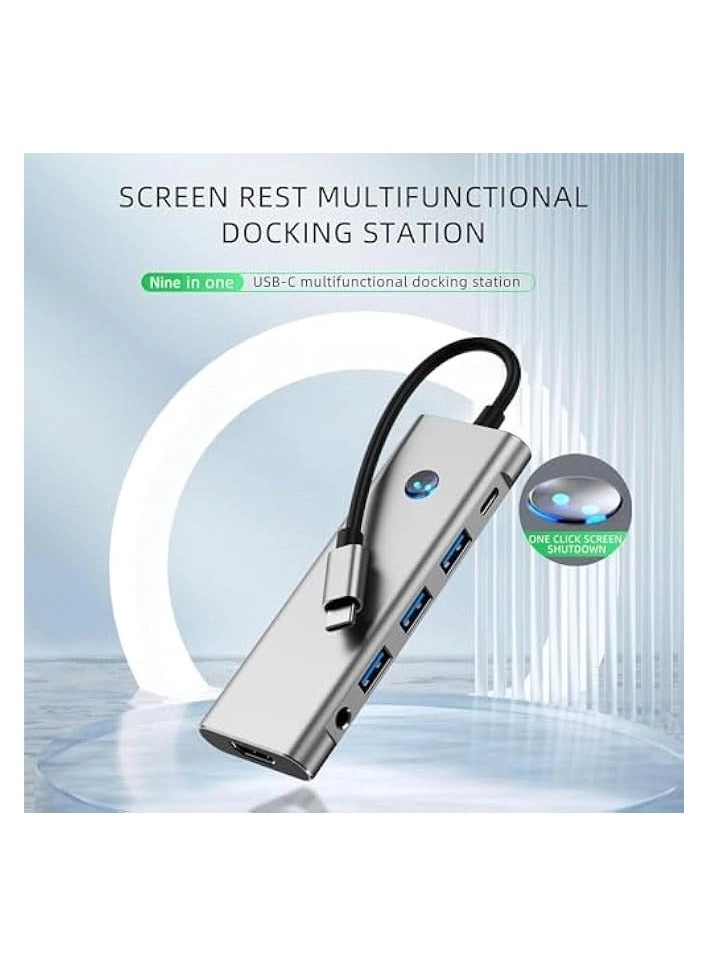 USB C Hub - MacBook Pro/Air iPad Pro M2 M1,XPS,Chromebook