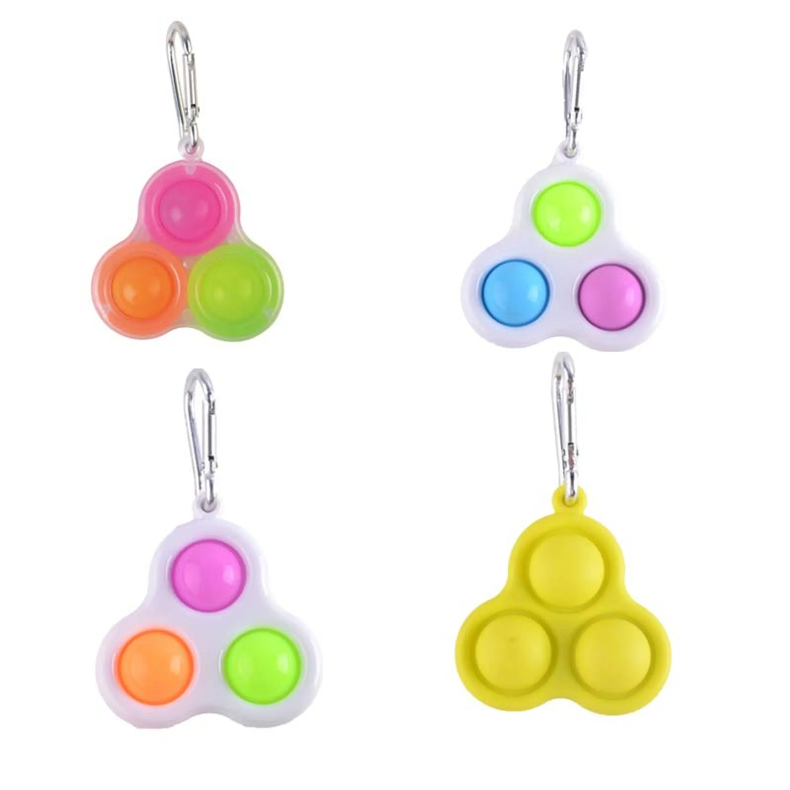 Power Joy Dimple 3 Pop Keychain - 3 + 1pc