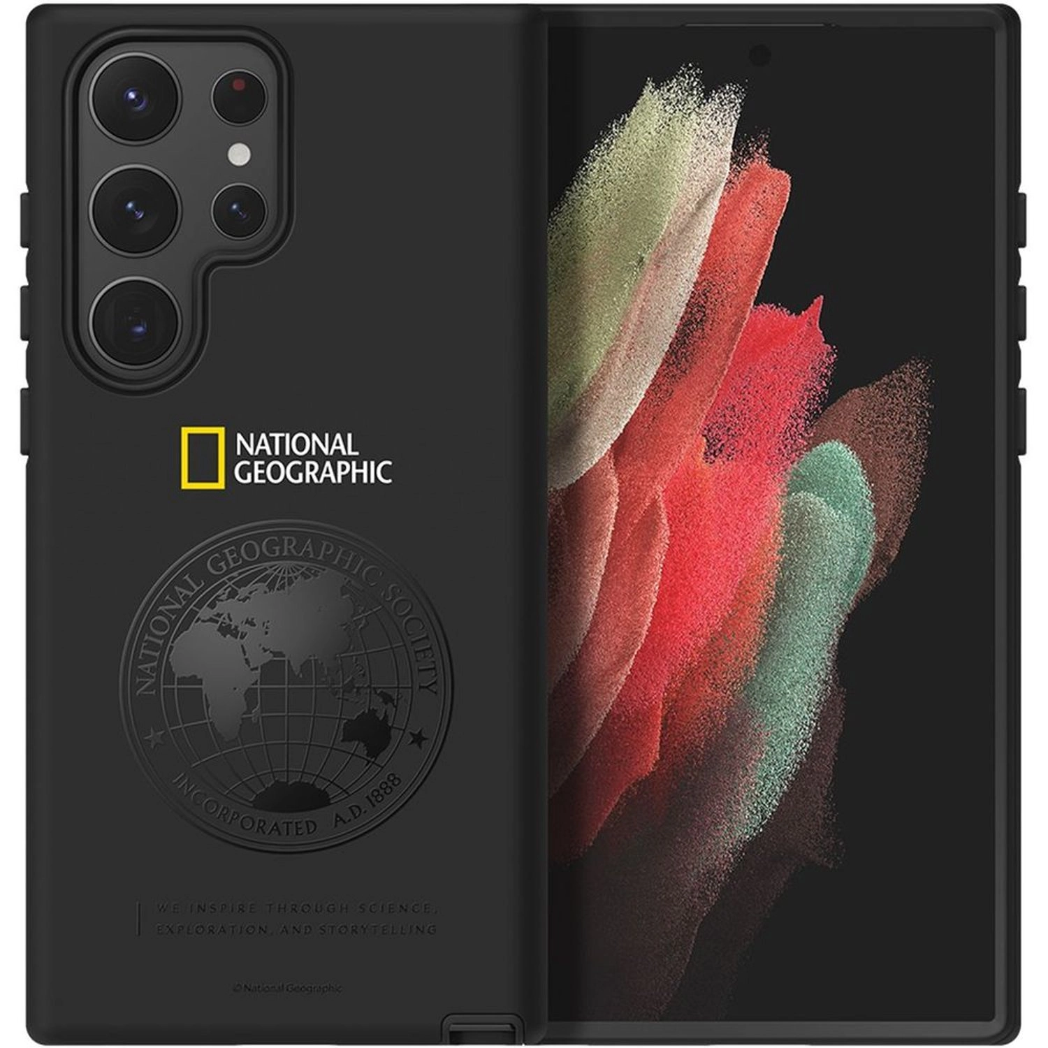 National Geographic Global Seal Double Protective Case for Galaxy S23 Ultra