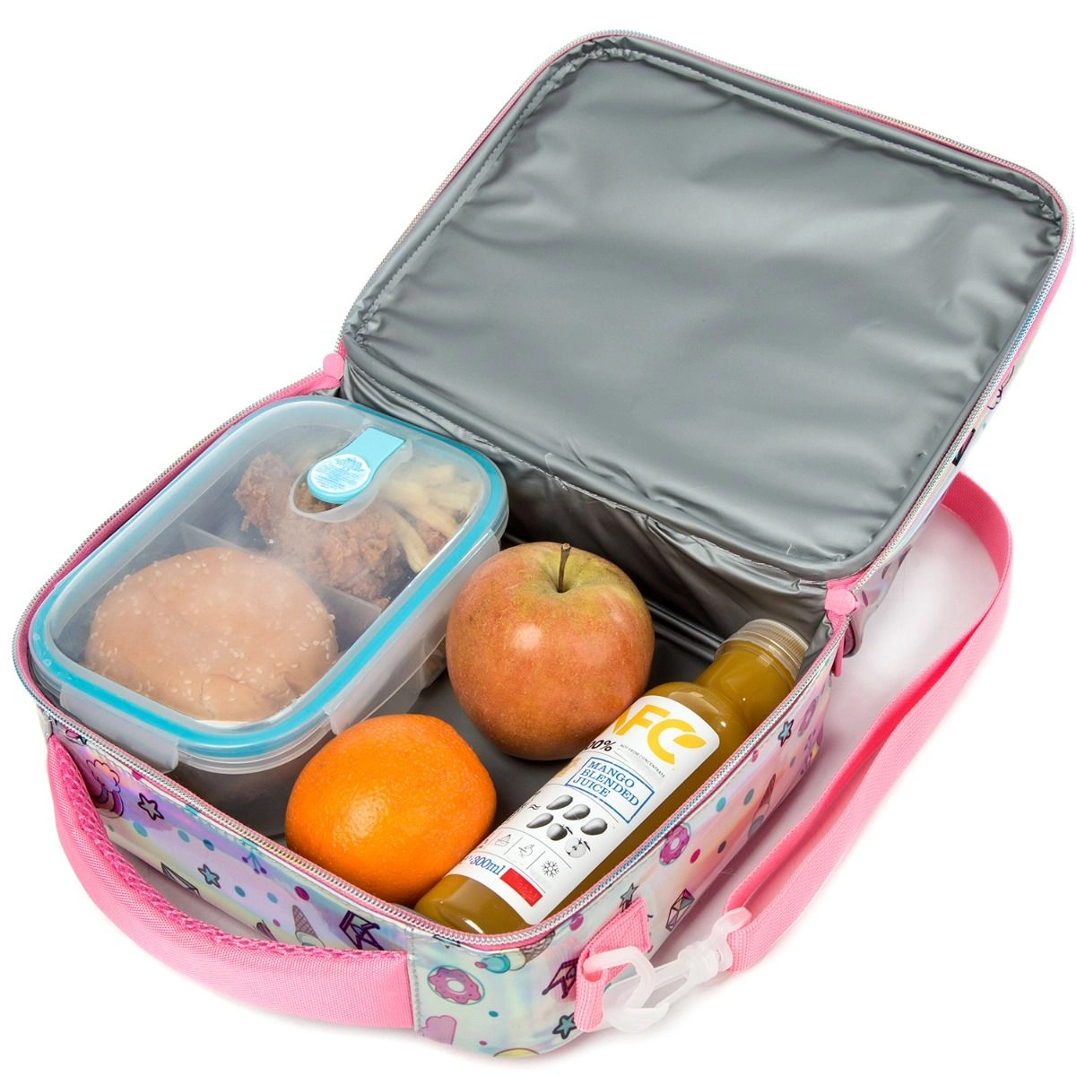 Bento Lunch Bag - Unicorn Pink 7L