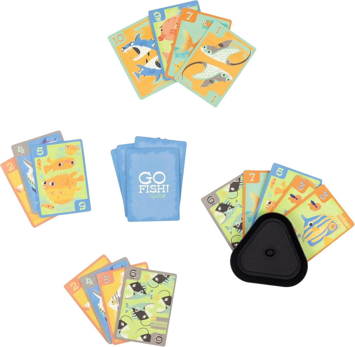 Tiger Tribe Crazy 8s and Go Fish Lions - 4 years+