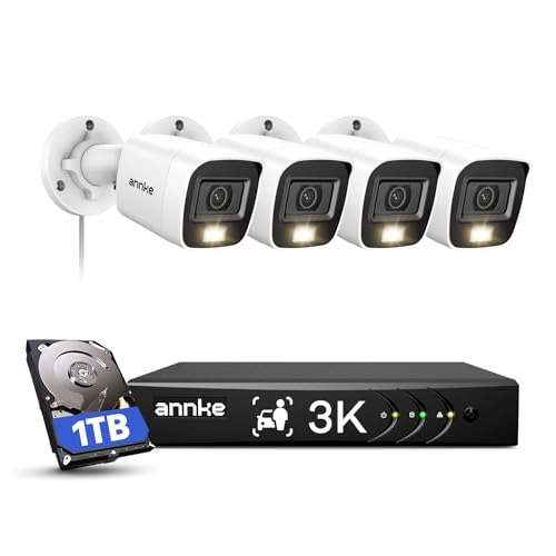 3K Lite Surveillance DVR - 4x 8CH 3K