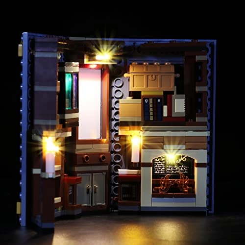 LED Lighting Set - Compatible with Lego 76384 USB Connection Lights Only