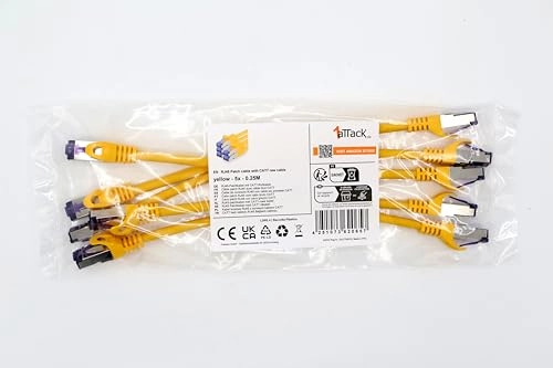 Cat.7 Lan ethernet cable - 0,25m