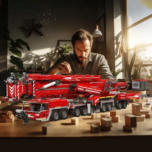 Crane Building Set - 8506 pcs for ages 14+ APP Programmable