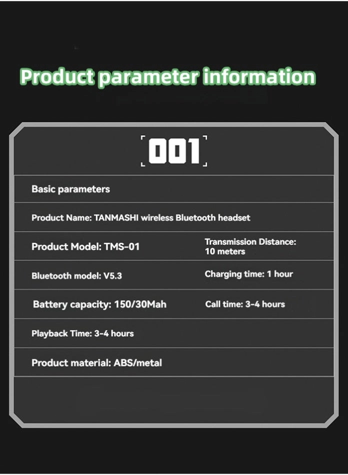 TMS-01 Wireless Earbud