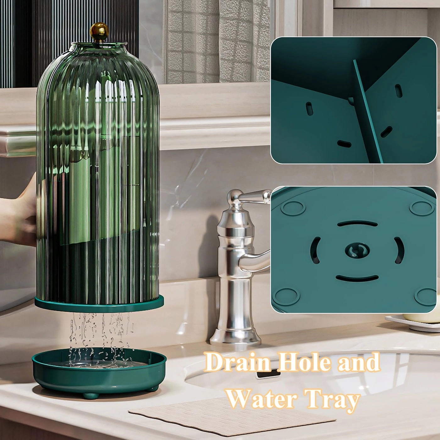 Dustproof Toothbrush Holder