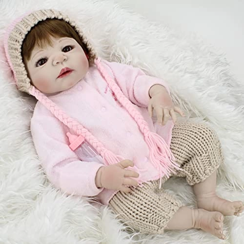 Reborn Baby Doll - 22 Inch Full Vinyl Baby Girl