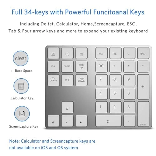 Bluetooth Number Pad - Mechanical