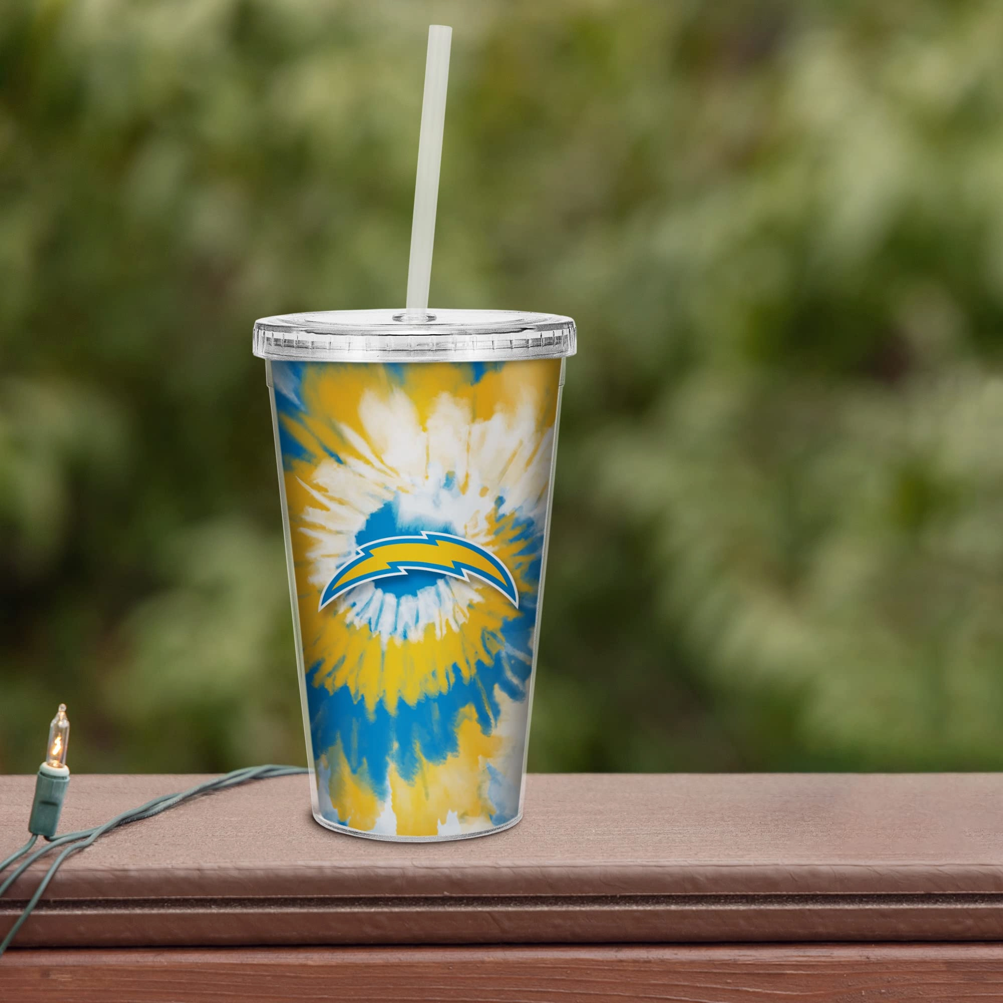 NFL Football Metallic Tie Dye Tumbler - 473ml