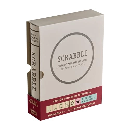 Scrabble: Vintage Bookshelf Edition (Spanish)