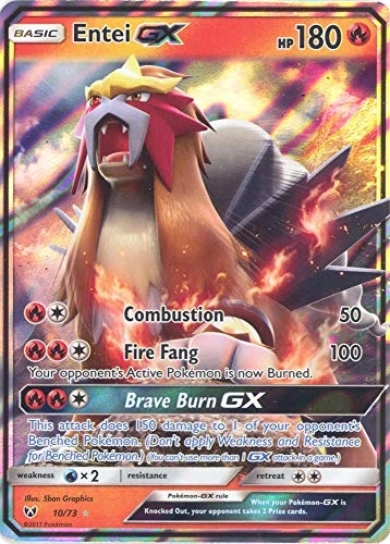 Sun & Moon Shining Legends Entei-GX 10/73