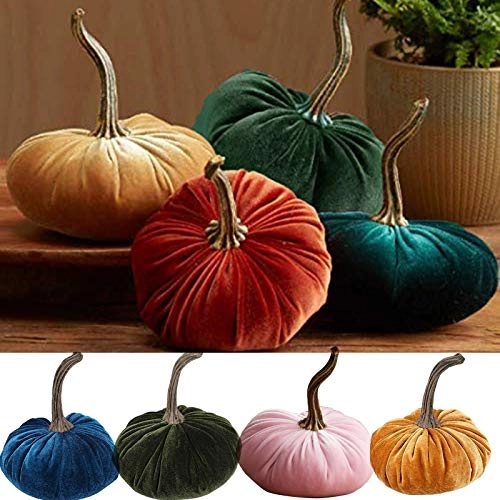 Stuffed Pumpkin Fluffy - 7 Inch Z1-blue