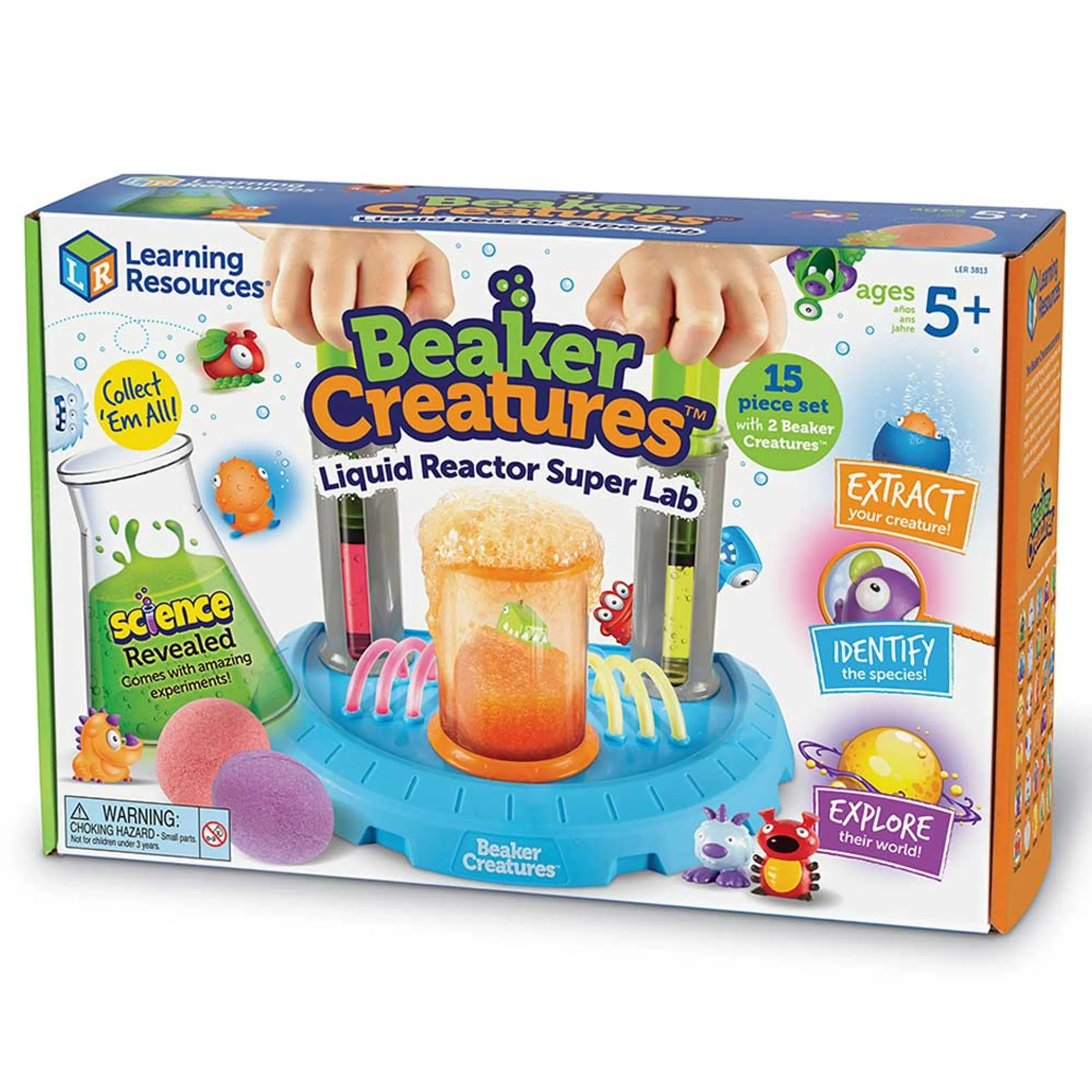 Beaker Creatures Bubbling Volcano Reactor Chemistry - 5 years+