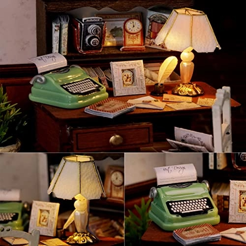 DIY Miniature Dollhouse Kit - Warm Moment 1:24