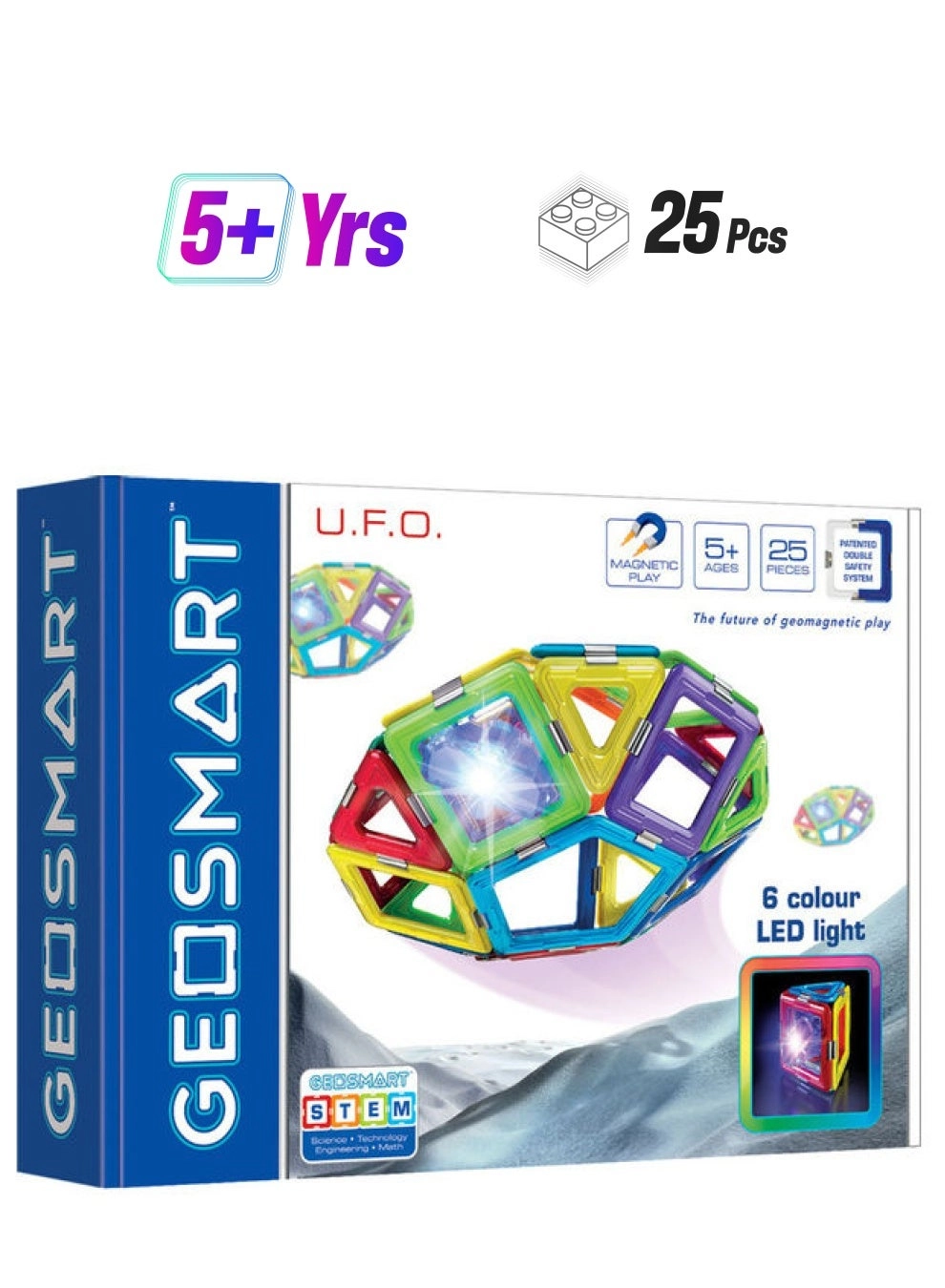 GEOSMART UFO Puzzle (GEO213) - 25 pcs