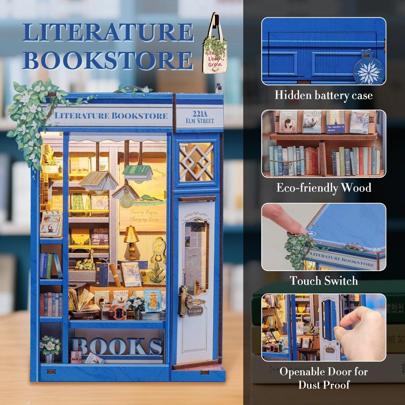 Book Nook Kit - Journey Trace Bookshop
