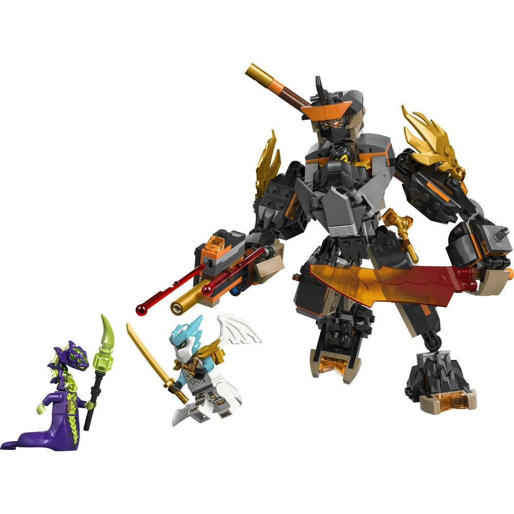 NINJAGO Cole's Mission Mech & Dragon Zane (71854)