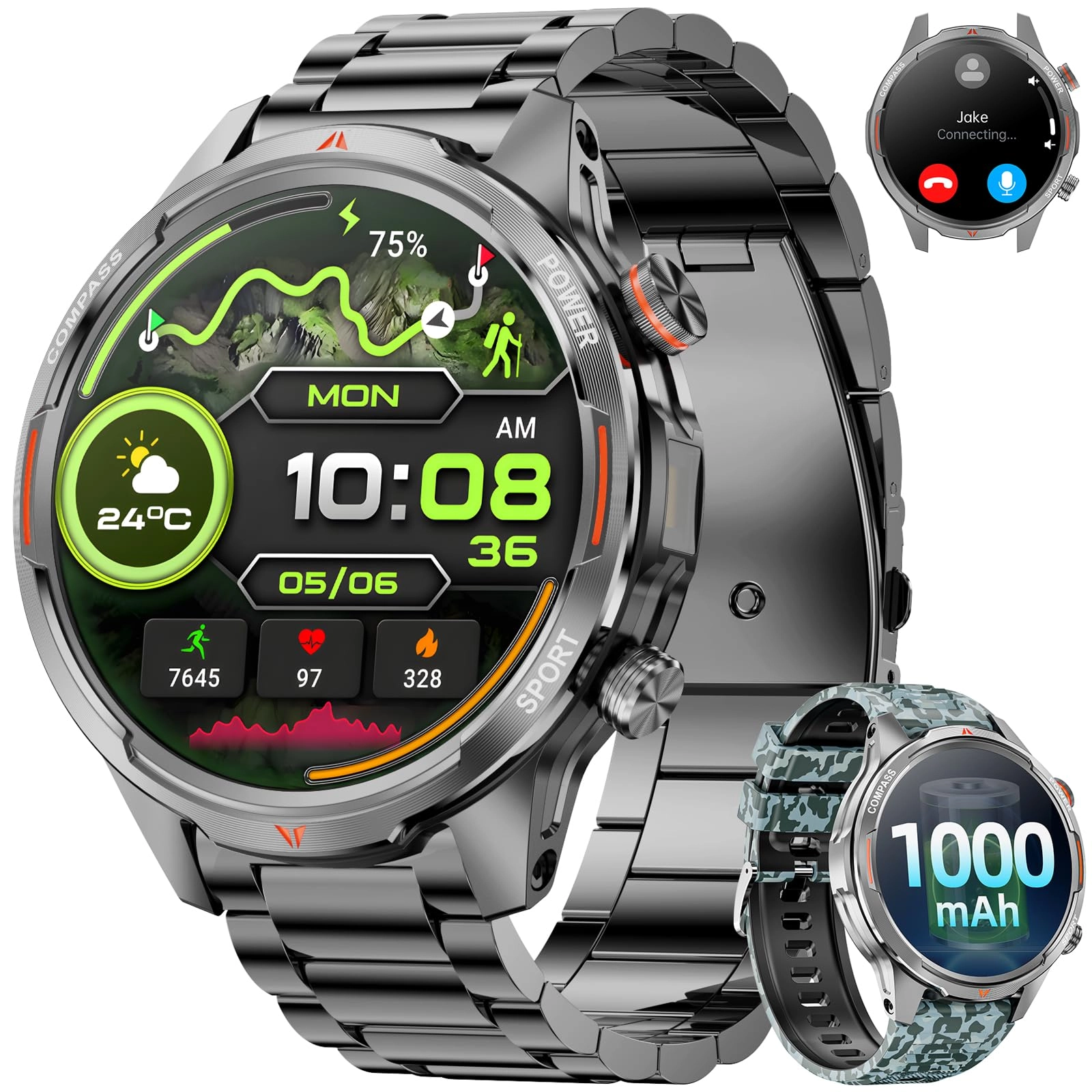 Karchilor Military Smart Watch