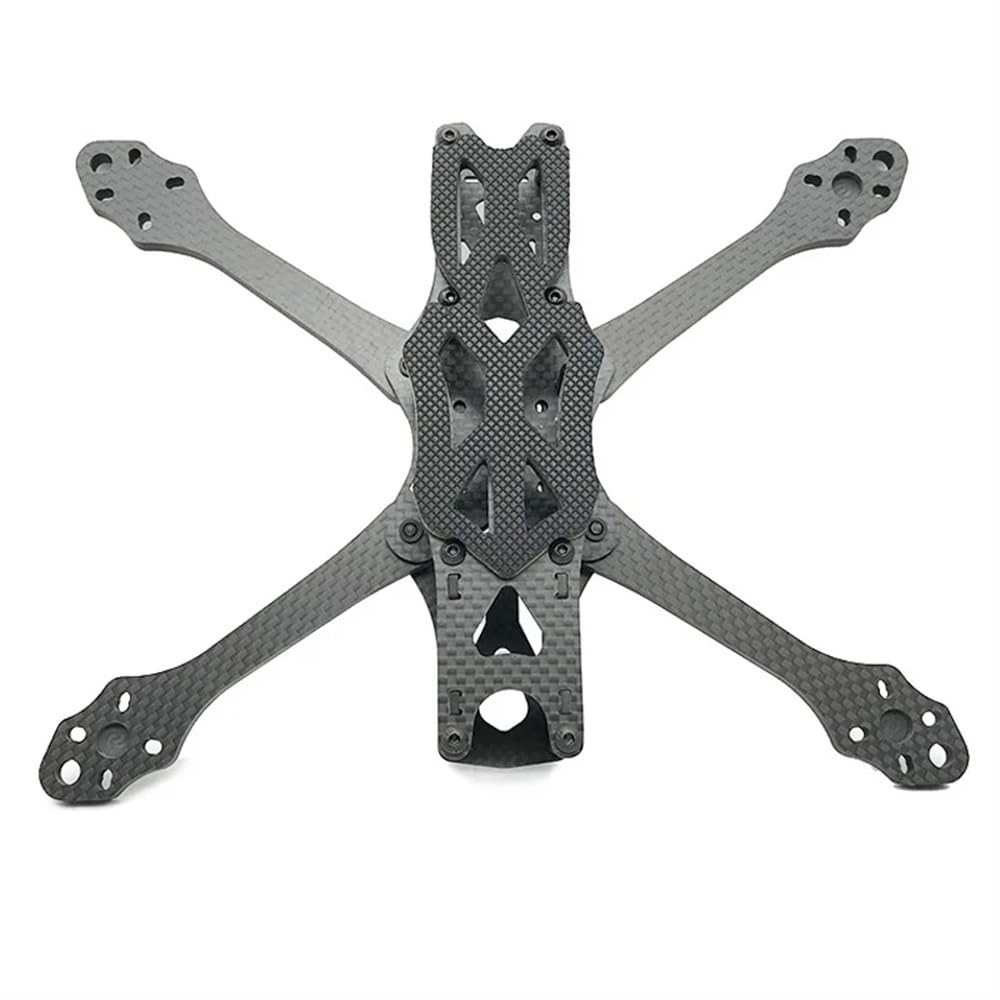 X Type Split Carbon Fiber Frame Kit - 5 Inch 225mm wheelbase
