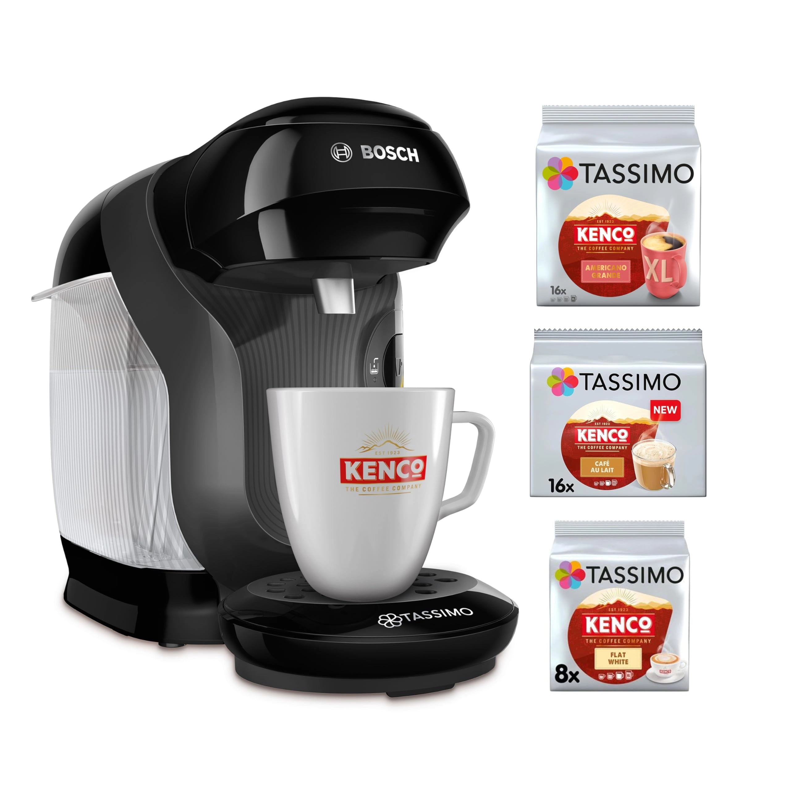 Bosch Style Friendly - TAS112EGBC + Coffee Pods - 40 Drinks