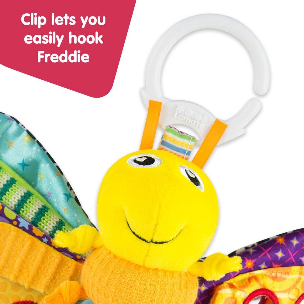 Clip & Go Freddie the Firefly - Suitable for 0 to 2 Years