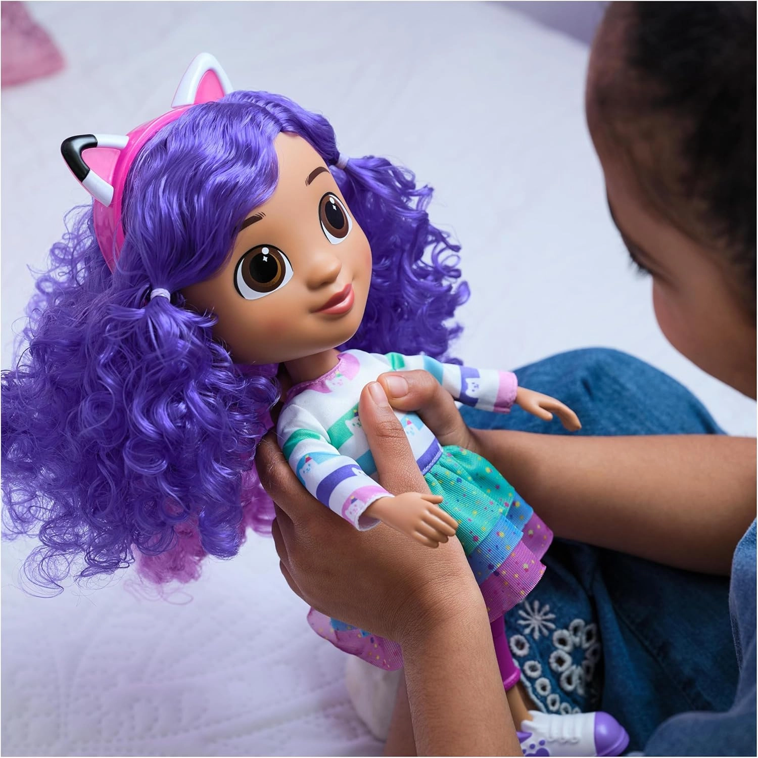 GABBY GIRL DOLL - 33cm Sound Effects Reversible Cat Ears Ages 3+
