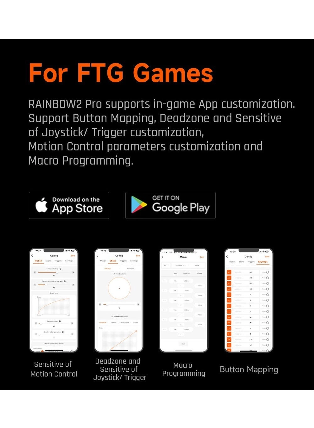 Rainbow2 Pro Elite - PC Nintendo Switch Android iOS