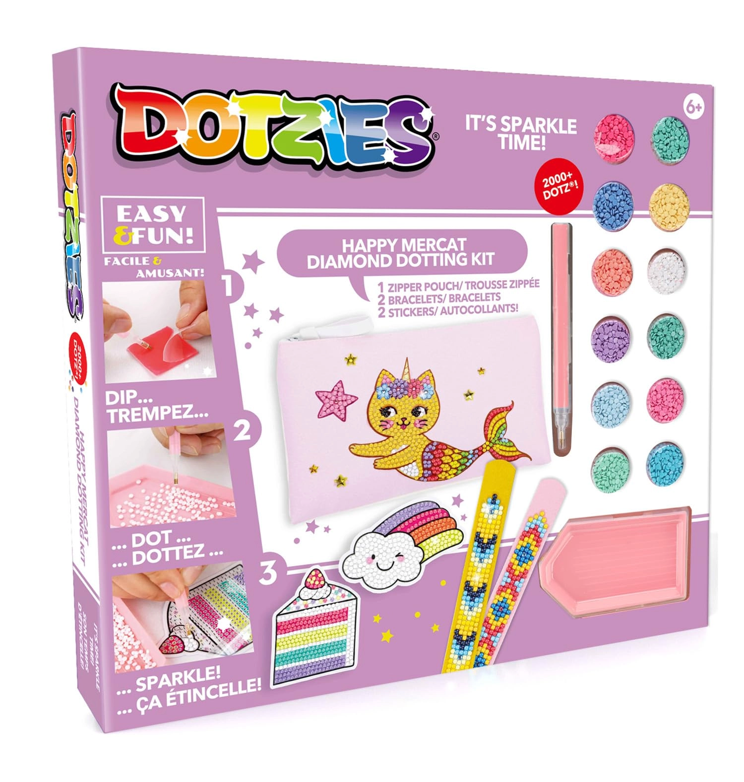 Bandai Dotzies Happy Mercat - Fantasy 2,000+ Dotz