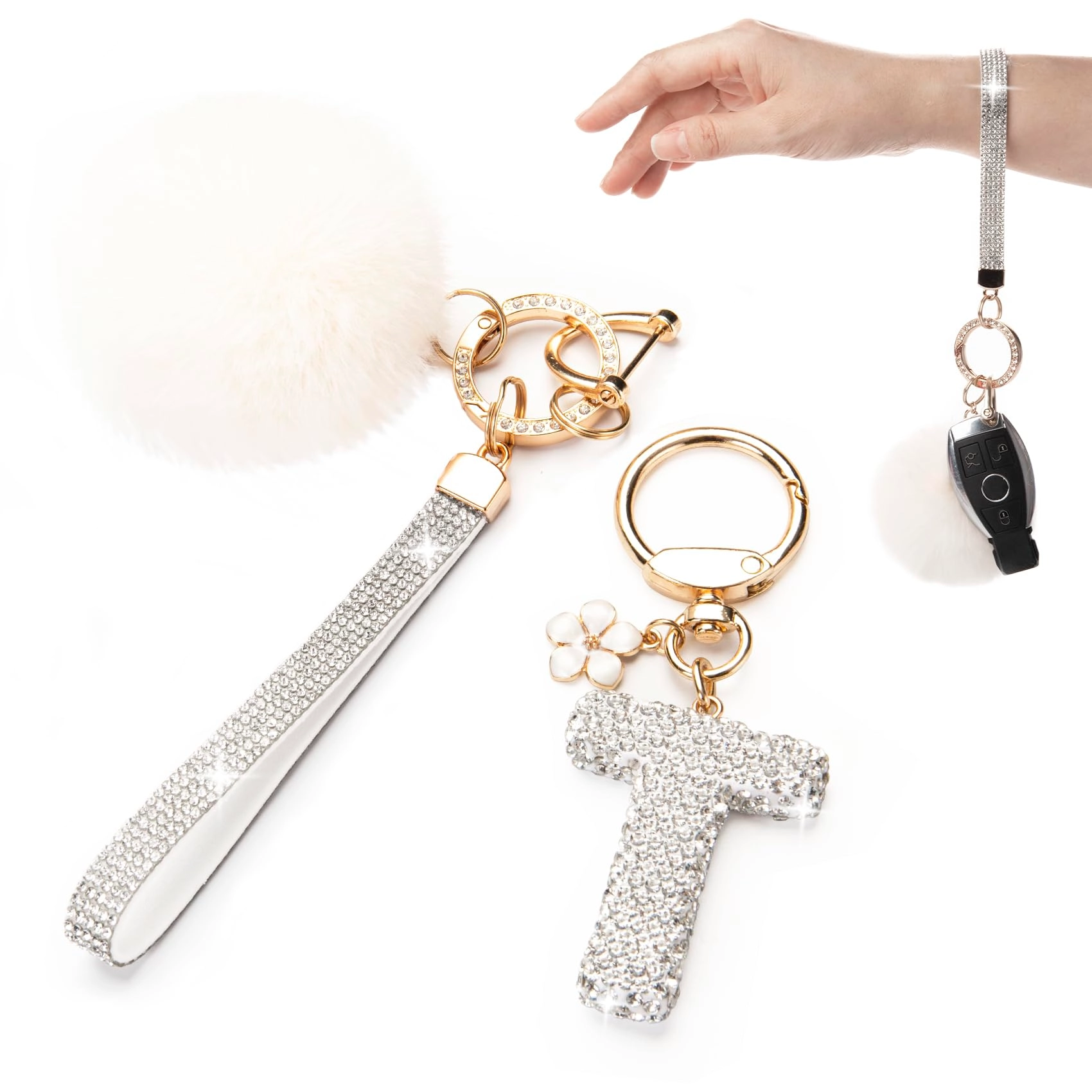 Initial Keychain - Letter