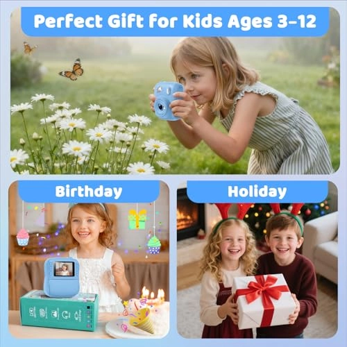 Children's Camera - Instant Print 1080P 32GB
