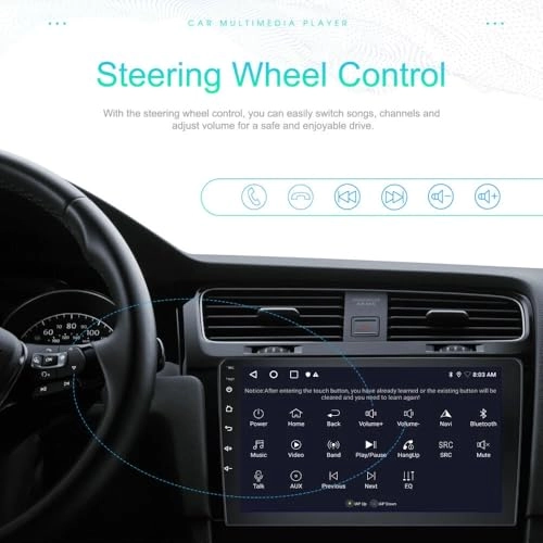 Car Android Screen - 10.1 Inches