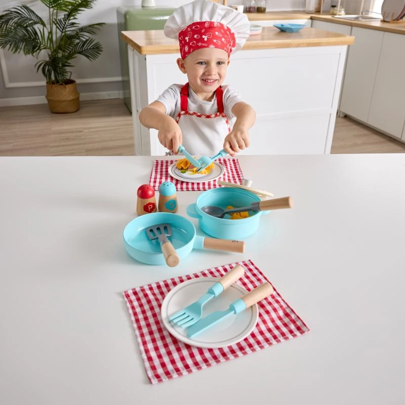 Little Chef Cooking & Serve Play Set - 21pcs (531-E3208)