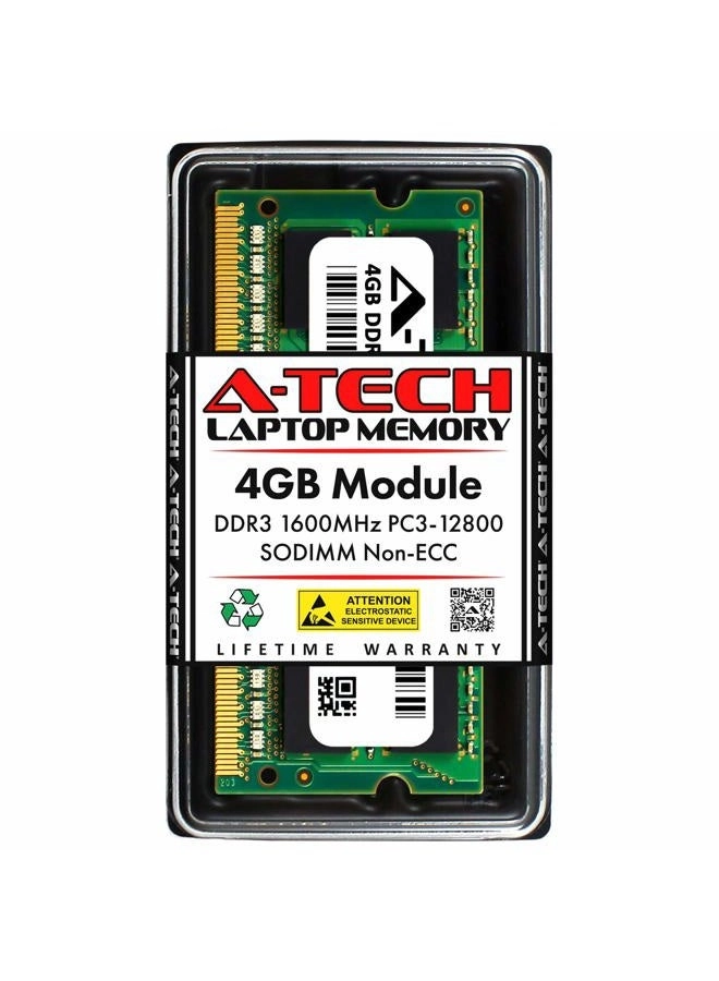 CT51264BF160B - 4GB 1600MHz SODIMM DDR3/DDR3L