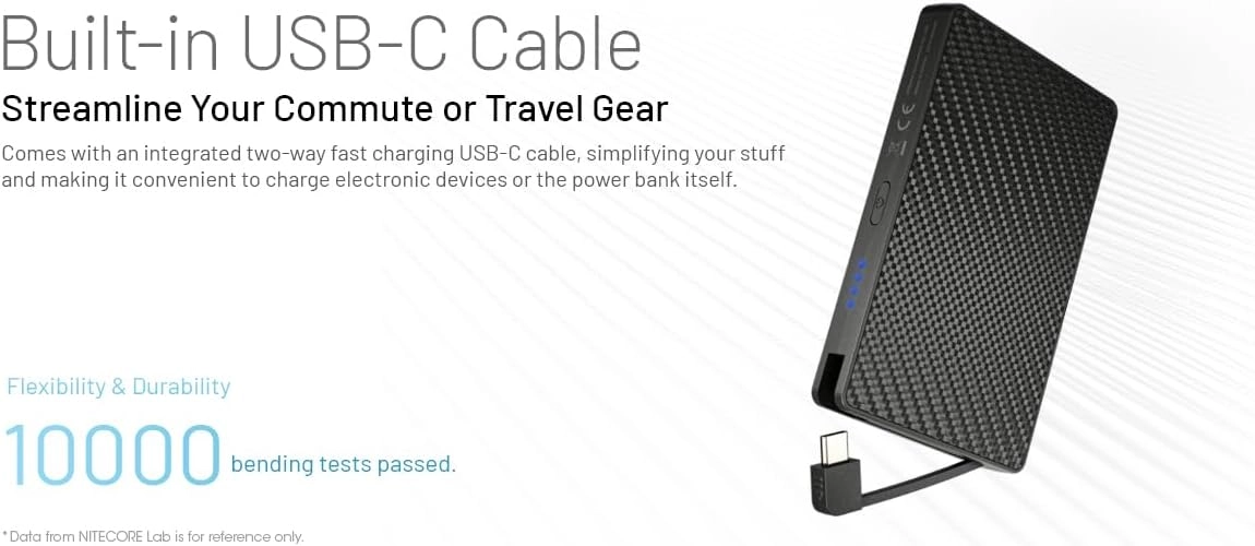 NB Plus - 10,000mAh 5V/3A Fast Charging