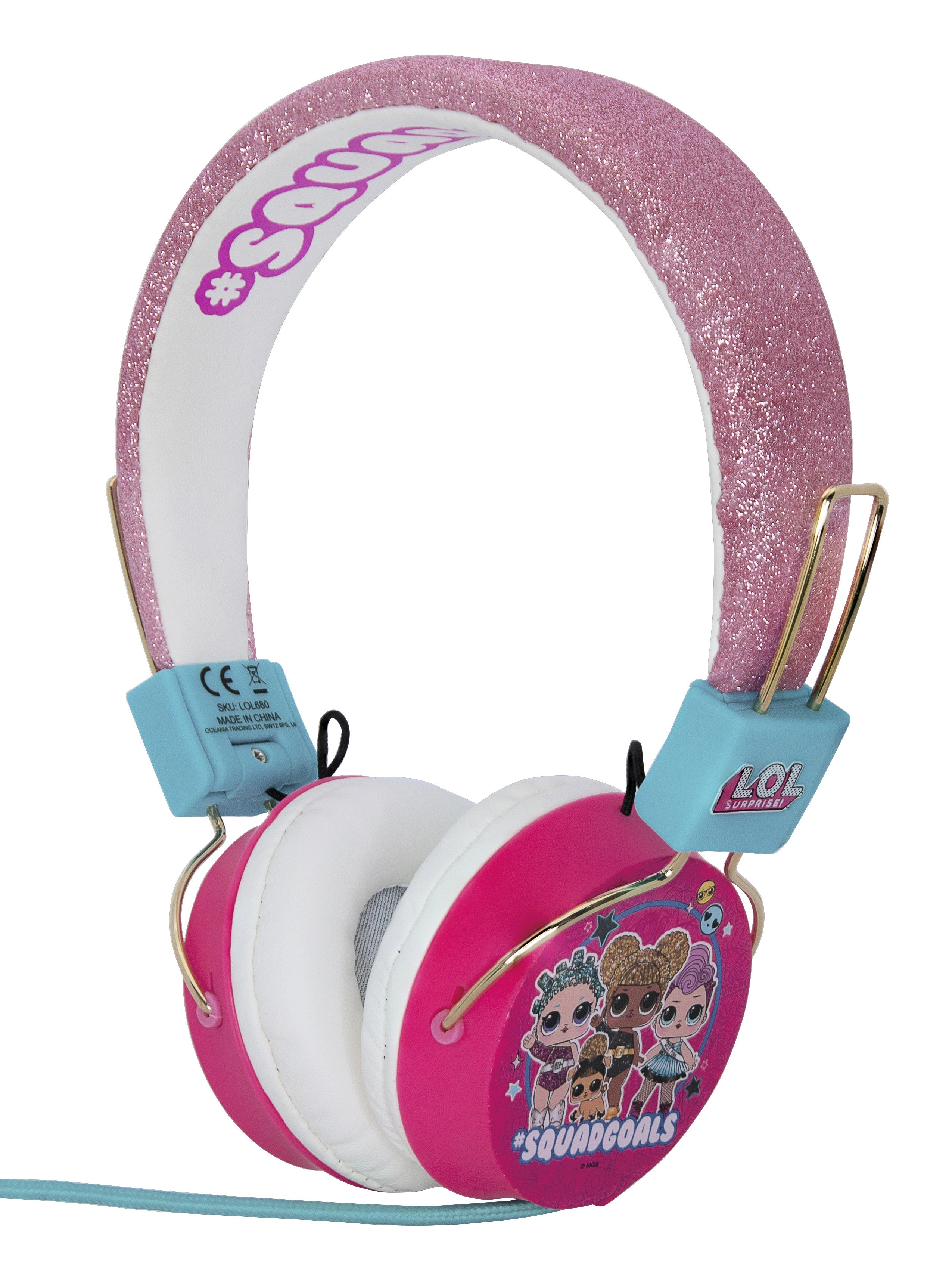 LOL Surprise Glitter Glam Wired Headphone
