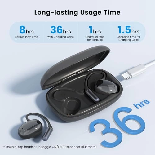 Open Ear Headphones Wireless Headphone